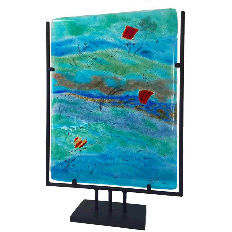 Gong Glass Works Freedom Sculpture