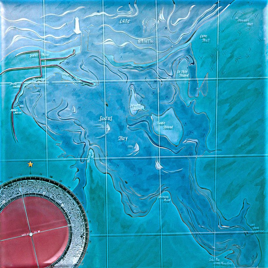 Fine Art Glass Sodus Bay Nancy Gong Glass Works