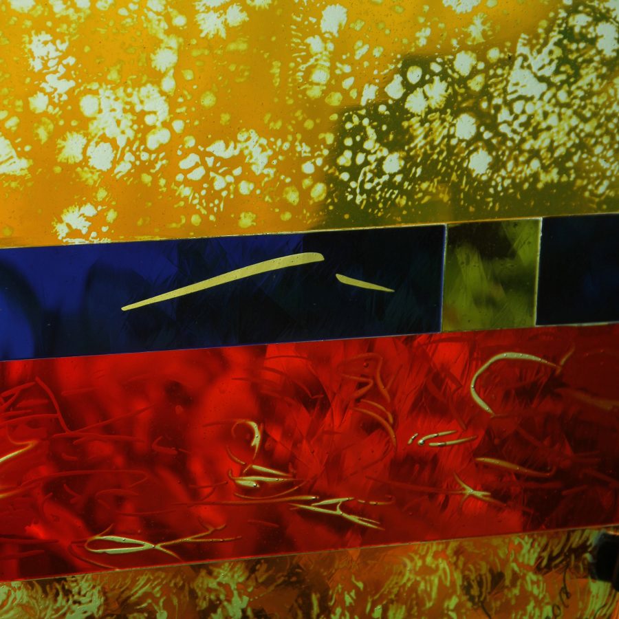 Galaxy Glass Sculpture Nancy Gong