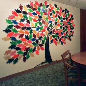 Donor Recognition Wall St Anns Tree Nancy Gong