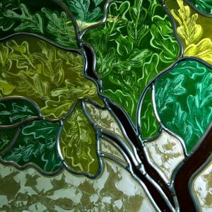 Glass Art Installation Willson Tree Nancy Gong