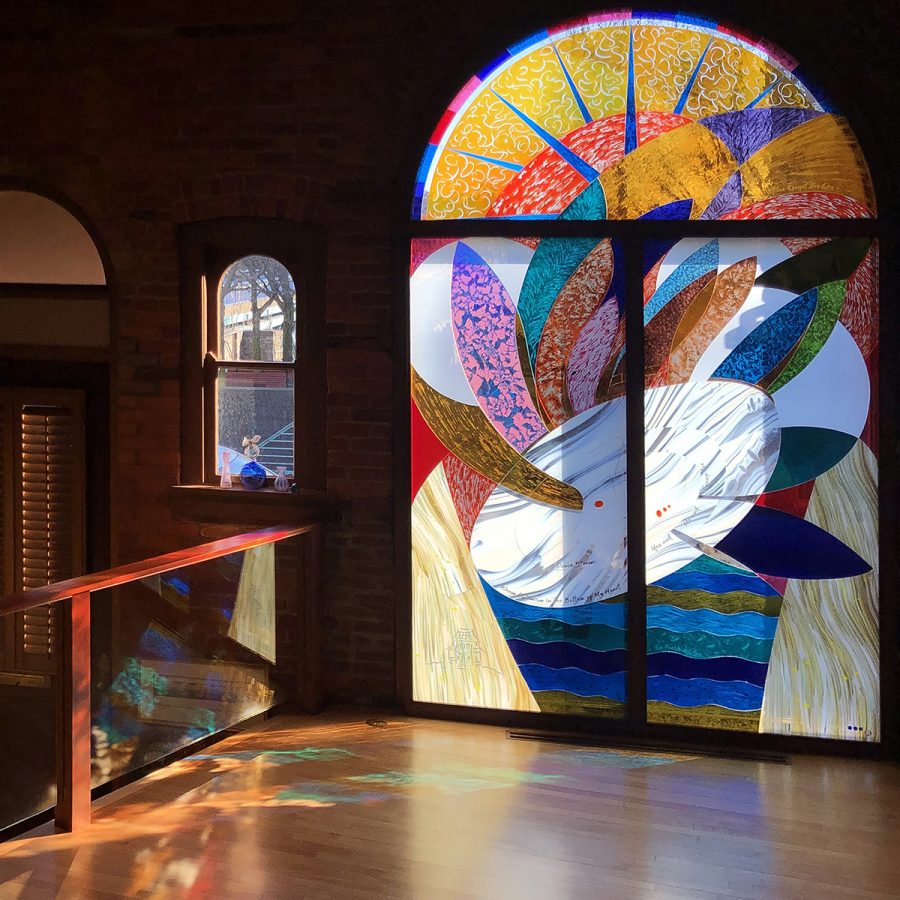 Ooo D’Amanda Residence Nancy Gong Glass Works