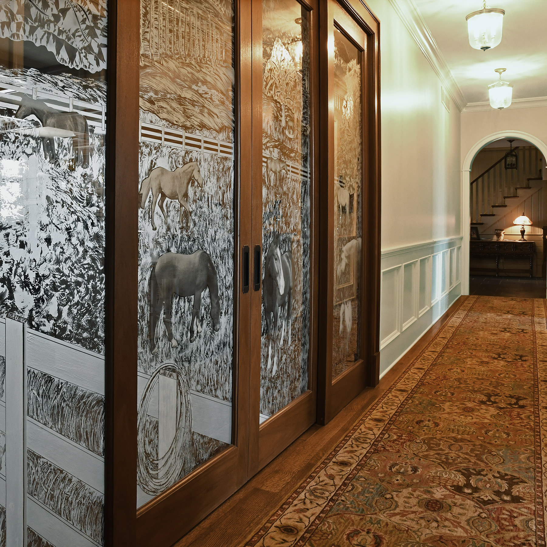 Nancy Gong Glass Artist "Equestland"