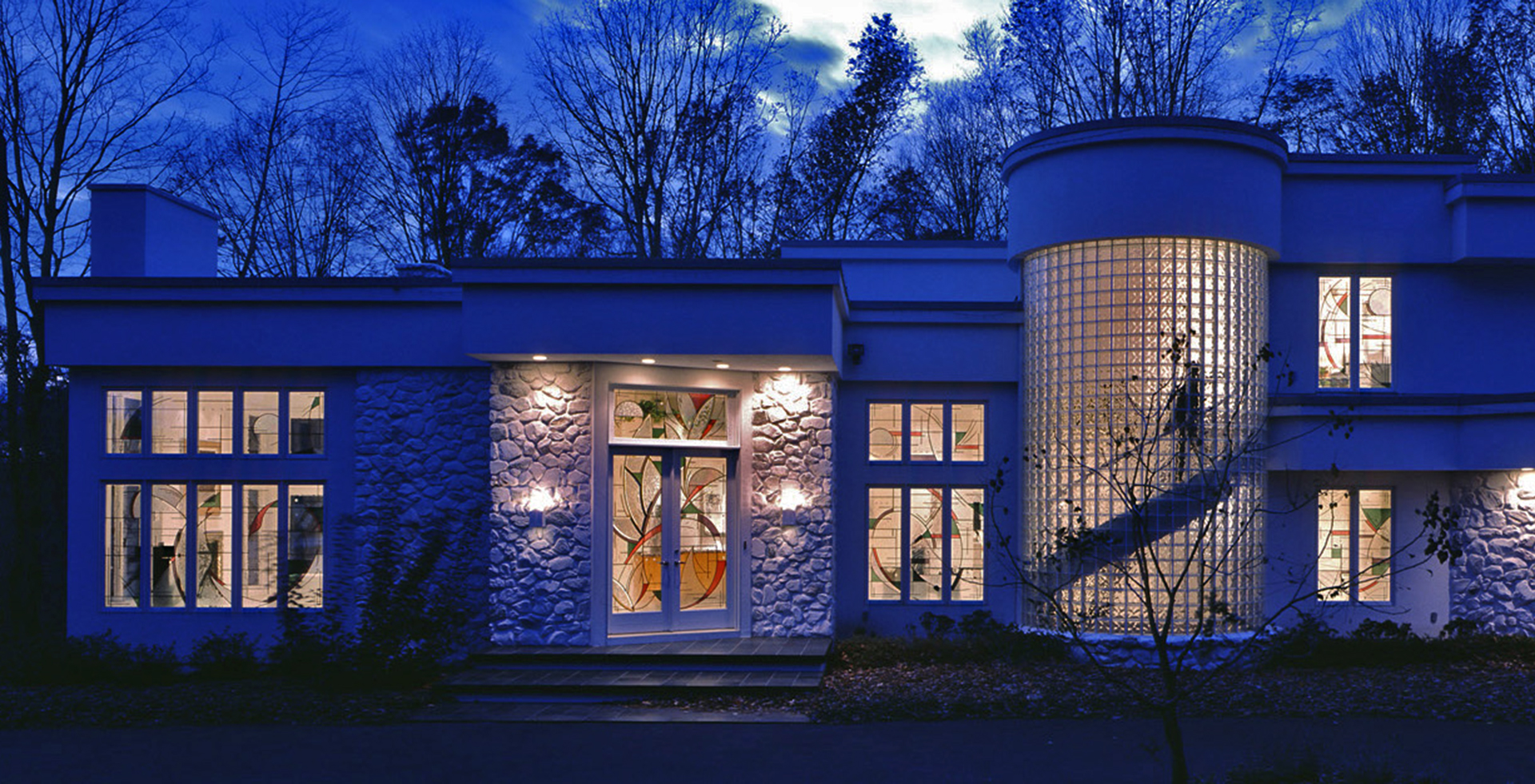 Glass Art Installation