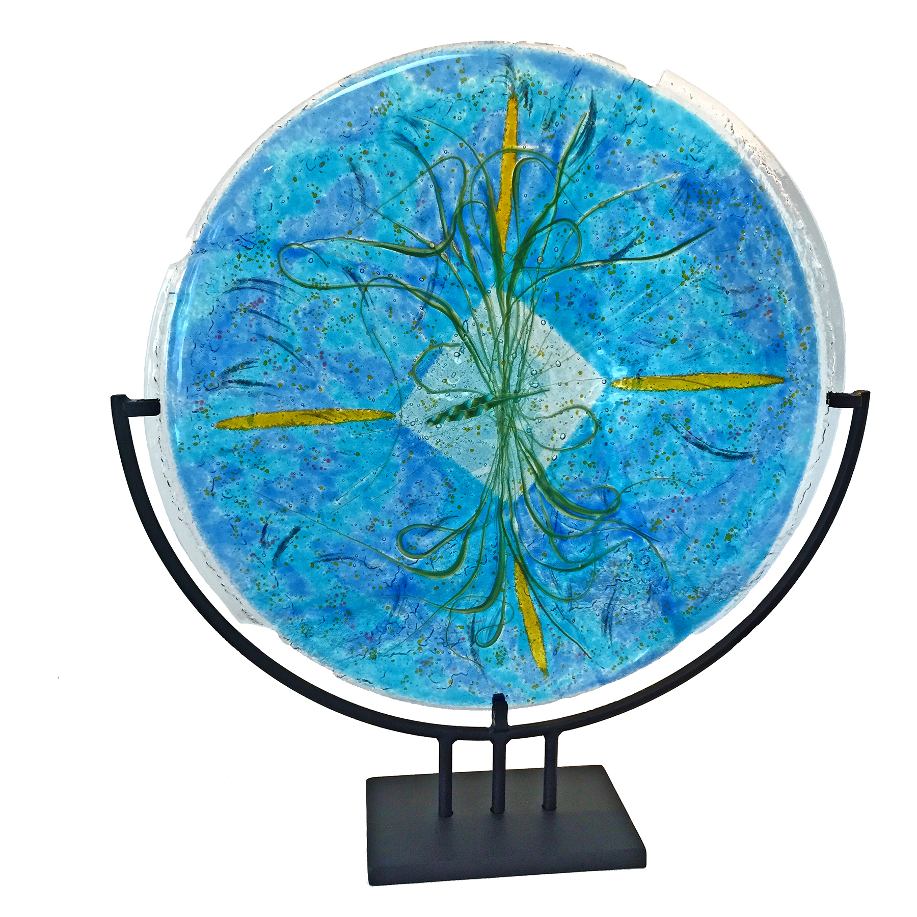 Glass Sculpture At The Beach Nancy Gong