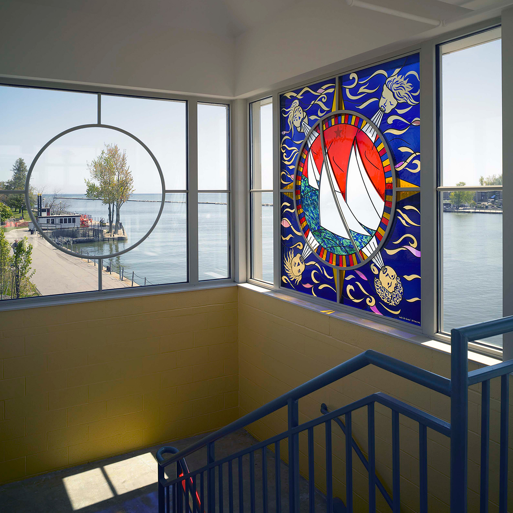 Public Art Glass Another Little Adventure Nancy Gong