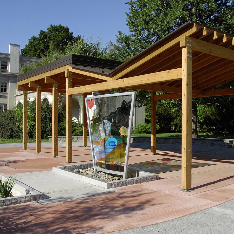 Genesee River Watershed Rochester Museum and Science Center Nancy Gong Glass Works