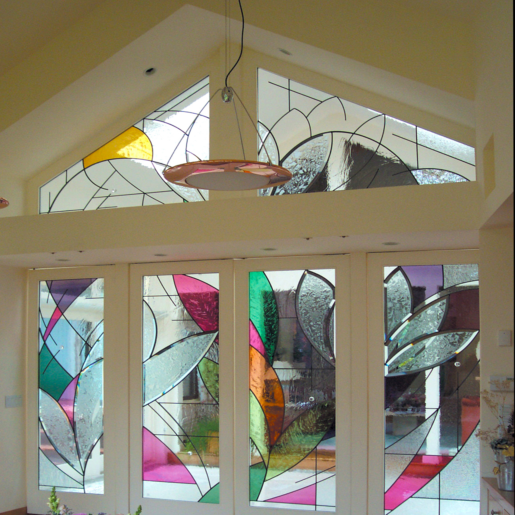 Stained Art Glass For The Love of Life Nancy Gong Glass Works