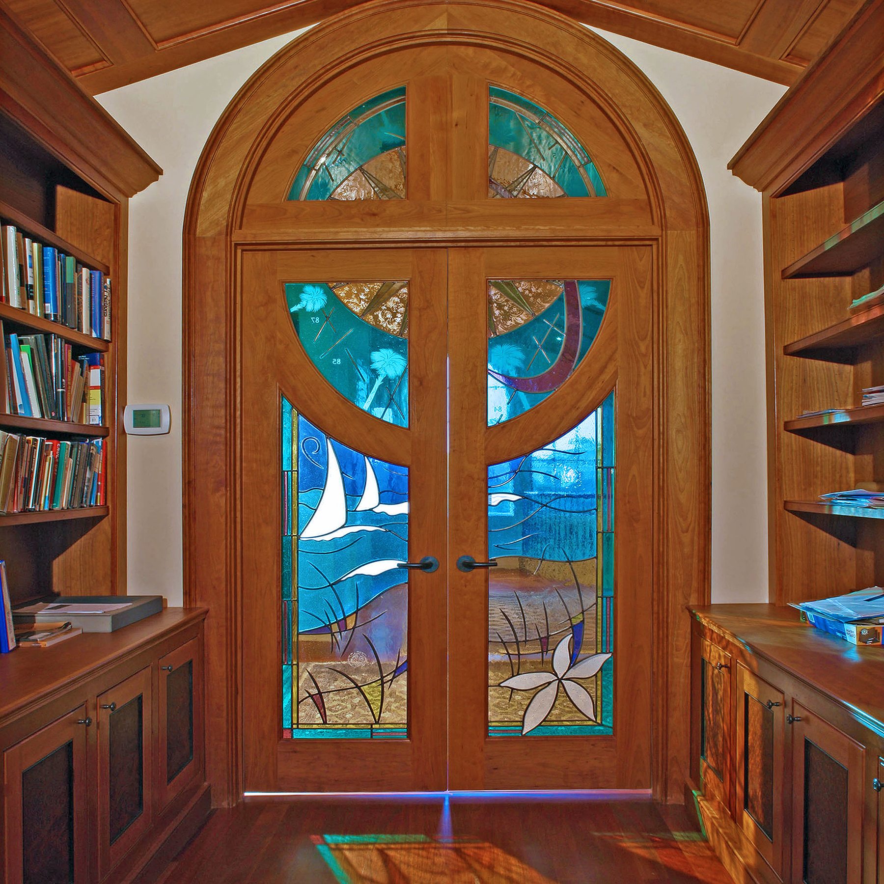 Stained Glass Art Life of Kiwach Nancy Gong Glass Works